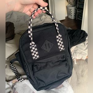 Checkerboard mini backpack